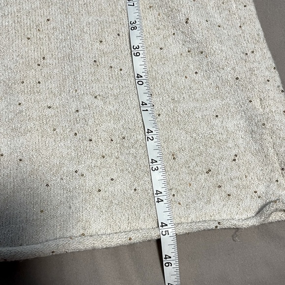 Wild Fable Tube midi dress. Ivory with metallic shine. Size Large - Picture 7 of 9